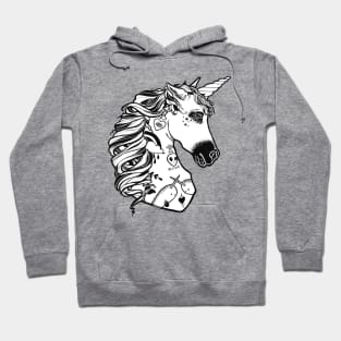 Tattooed Unicorn Hoodie